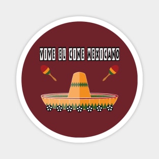 Mexican hat, maracas and cinema Magnet